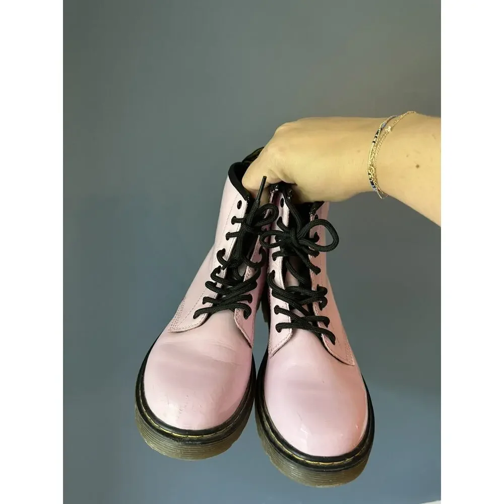 Dr Martens Lace Up Pale Pink 1460‎ Boot